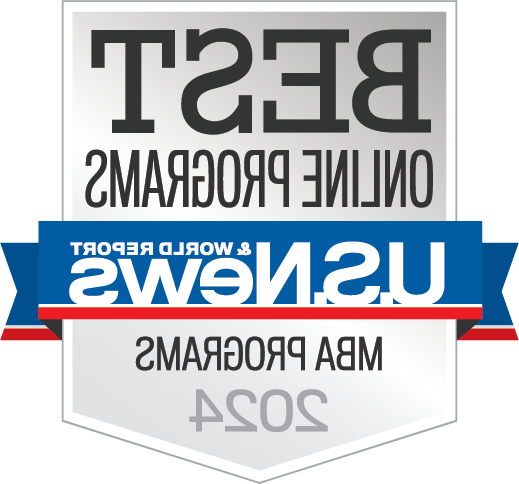 US News Badge Best MBA Programs Online 2024